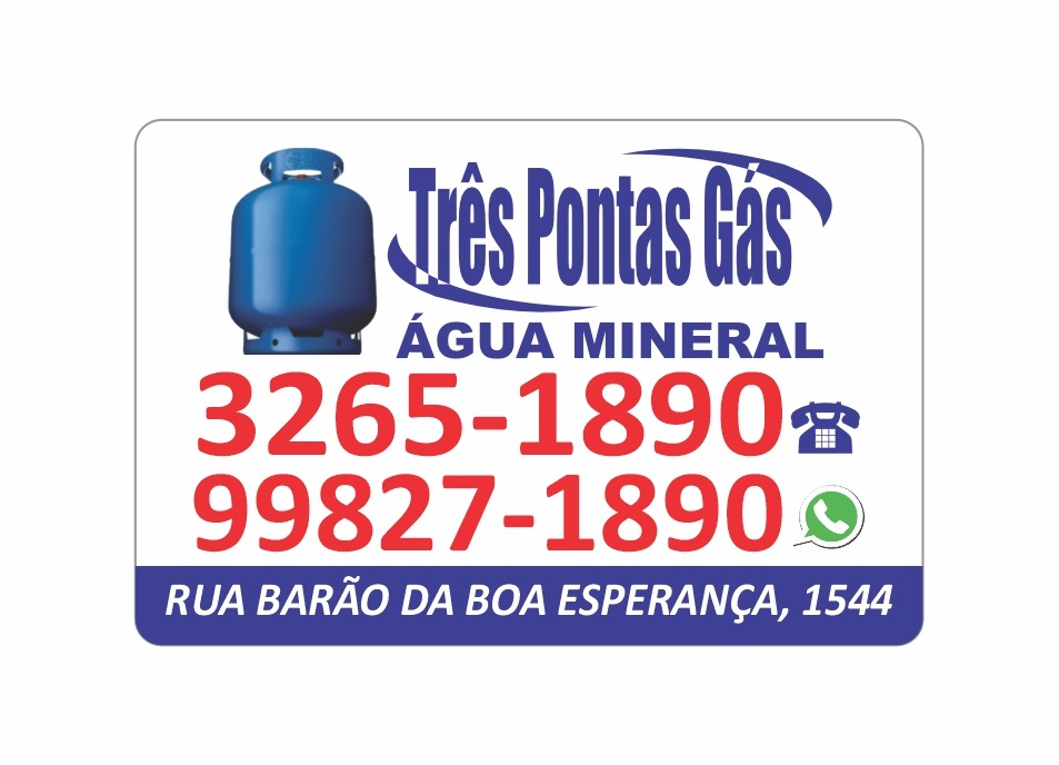 Logomarca de Tres Pontas Gas - Daniel Jose Vitor Silva Comercio de Gas Ltda
